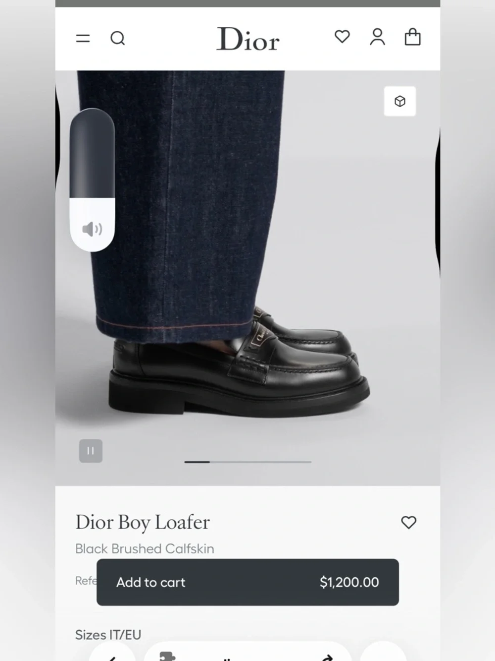 Dior Women’s Penny Loafer in Deep Amaranth Brown - Picture 3 of 11